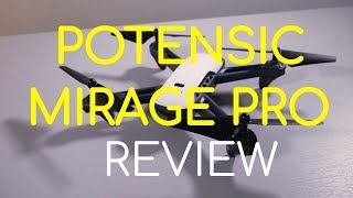 Potensic D50 MIRAGE PRO 1080P GPS DRONE REVIEW [upl. by Schatz]