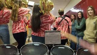 PAHS Marching Band 10424 Hallway Parade [upl. by Roderigo]