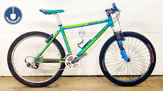 Klein Attitude Pro Bike Restoration  1998 Vintage MTB [upl. by Murtha]