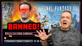 Xbox BANS FF14 Players for Typing FREE COMPANY  Preach Reacts [upl. by Dnalyaw412]