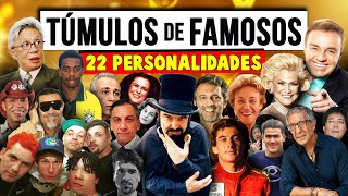 22 TÚMULOS DE FAMOSOS em TRISTE ESTADO…  Rodox [upl. by Rusert891]