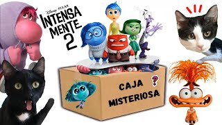 CAJA MISTERIOSA DE INTENSAMENTE 2 “LA PELICULA”  Videos de gatos graciosos Luna y Estrella [upl. by Samohtnhoj]