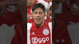 When Edson Álvarez scored his first Ajax goal 🇲🇽 [upl. by Sakiv842]