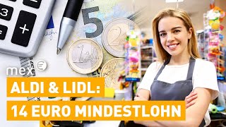 Mindestlohn Warum Aldi und Lidl mehr bezahlen  mex [upl. by Neelac]