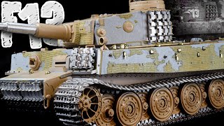 Lets Build a Hybrid Tiger F13 From April 1945  Tiger 1 Gruppe Fehrmann  Rye Field Models 135 [upl. by Milks]