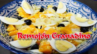 REMOJON GRANADINO Ensalada típica de Granada [upl. by Barbarese99]