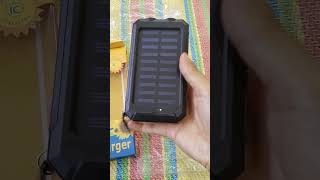 Product Review Solar Power bank from Shopee [upl. by Lletnuahs20]