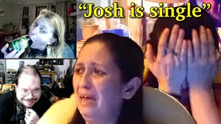 quotJosh is single He and Courtney can be together nowquot Sobbing meltdown Queen Cobra stream [upl. by Ally819]