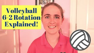 How to Run a 62 Volleyball Rotation  Outside Follow Setter [upl. by Casar]