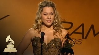 Colbie Caillat accepting the GRAMMY for Best Pop Collaboration With Vocals  GRAMMYs [upl. by Beker595]