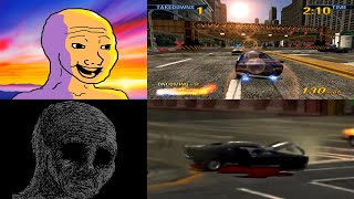 Burnout 3 Gameplay vs Lore [upl. by Eibrab]