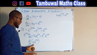 How to Solve First Order Linear Differential Equations [upl. by Byran148]