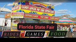 Opening Day Florida State Fair 2024🎡 [upl. by Anora]