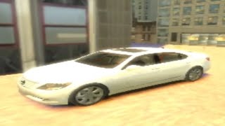 GRAND THEFT AUTO IV LEXUS LS 600H L CRASH TESTING HD [upl. by Anerda331]