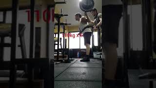 Anıl 14 yaşında Powerlifting Sq 110 kgX6 No 75 kgX6 Dl 110 kgX6 [upl. by Otrebron126]