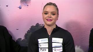 Loena Hendrickx BEL  2023 European Figure Skating Championships  SP [upl. by Nyrraf]