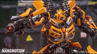 Cyber Era CE04 Dark of the Moon Bumblebee Metal flame Bee review [upl. by Zetrauq]