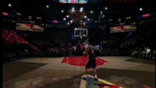 dwade wins nba allstar dunk contest 07 nba live 07 [upl. by Aieki386]