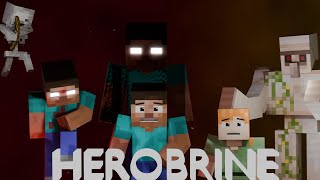 Minecraft  Animation Compilation Herobrine [upl. by Arze]