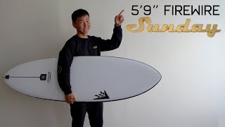 Firewire Machado Sunday 59quot Surfboard Review  Groveler Surfboard [upl. by Neu945]