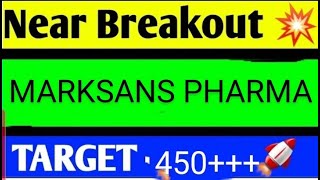 MARKSANS PHARMA SHARE LATEST NEWS TODAYMARKSANS PHARMA SHARE TARGETMARKSANS PHARMA SHARE ANALYSIS [upl. by Marnia]