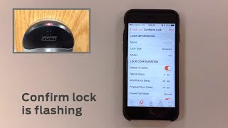 Schlage ENGAGE IOS How to Commission an NDE Series Lock [upl. by Irved]