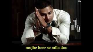 Bring Me Back  Ft Yo Yo Honey Singh  HD Lyrics Video [upl. by Paulina]