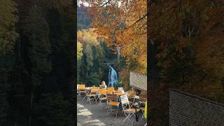 Giessbach waterfall Beiez Switzerland 🇨🇭 wandererduo switzerland travel [upl. by Farris93]