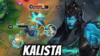 WILD RIFT ADC  THE MOST BROKEN KALISTA BUILD OF ALLTIME IN PATCH 51B GAMEPLAY [upl. by Adnael326]