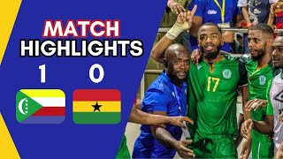 Comoros 10 Ghana  Highlights of 2026 World Cup Qualifiers Match [upl. by Melville601]