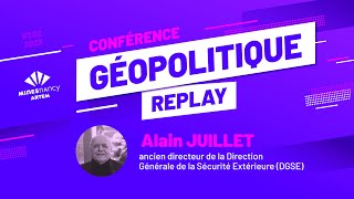 Conférence Géopolitique dAlain Juillet à Mines Nancy 2023 [upl. by Milford407]