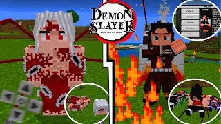 Demon Slayer RG Reboot NOVA MELHOR ADDON DE DEMON SLAYER DO MUNDO PARA MINECRAFT PE [upl. by Hewet]