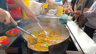 Filipino Street Food  Pancit BATO  Noodle dish from town of Bato Camarines Sur Bicol [upl. by Nylaret]