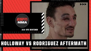 UFC Destined Excerpt The aftermath of Max Holloway’s win against Yair Rodriguez  ESPN MMA [upl. by Kelli]