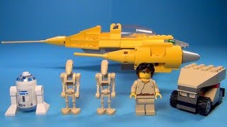 LEGO Naboo Starfighter 7141 LEGO Star Wars Review  BrickQueen [upl. by Ahsinelg]