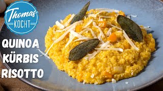 Quinoa Kürbis Risotto  das müsst ihr probieren [upl. by Kus]