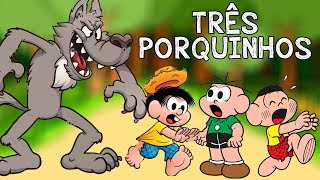 O TRÊS PORQUINHOS  HISTORINHA INFANTIL [upl. by Idaf]