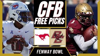 SMU vs BOSTON COLLEGE CFB Picks amp Prediction  Fenway Bowl Free Picks Today [upl. by Criswell]