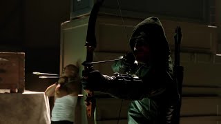 Green Arrow Fight Scenes  Arrow Season 2 [upl. by Ydassac]