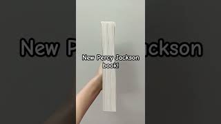 New Percy Jackson book bookstube books booktok percyjackson [upl. by Osnofla]