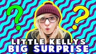 Kelly amp Carly Vlogs  LITTLE KELLYS BIG SURPRISE FOR LITTLE CARLY [upl. by Yecak]