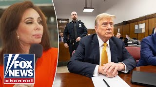 Judge Jeanine They are trying to crucify Trump for makebelieve crimes [upl. by Huoh821]