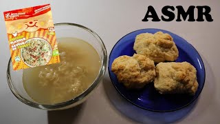 WHOLESOME CROPS CHICKEN FLAVOUR INSTANT NOODLES amp SCONES ASMR MUKBANG [upl. by Eidarb]