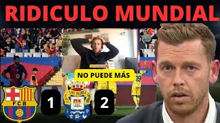 🚨 JOTA JORDI SE QUEDA MUDO CON LA DERROTA DEL BARCELONA VS LAS PALMAS 12 EL TALISMÁN HUNDIDO❌ [upl. by Marijane]