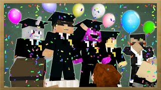 Minecraft TEACHER GRADUATION CEREMONIES Minecraft Roleplay  Sky Does Minecraft [upl. by Neehsuan]