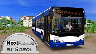 OMSI 2 NEOMANPack  Im Neoplan N4516 zum Flughafen ☆ Lets Play OMSI 2  879 [upl. by Somisareg]