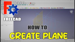 FreeCAD How To Create New Plane WIth Basic Tools [upl. by Enahsed792]