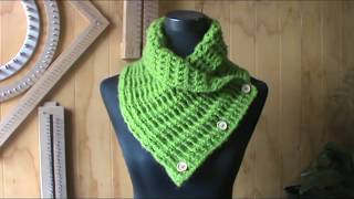 PASO A PASO CUELLO A CROCHET [upl. by Drusie]