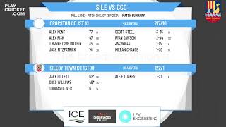 Sileby Town CC 1st XI v Cropston CC 1st XI [upl. by Octavus]