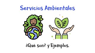 🌳🌬 ¿Qué son los Servicios Ambientales 🌧🍎 Ejemplos Fácil y Rápido [upl. by Eednar]